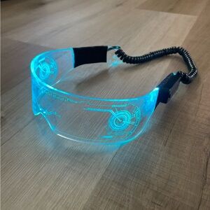 Futuristic LED eyewear